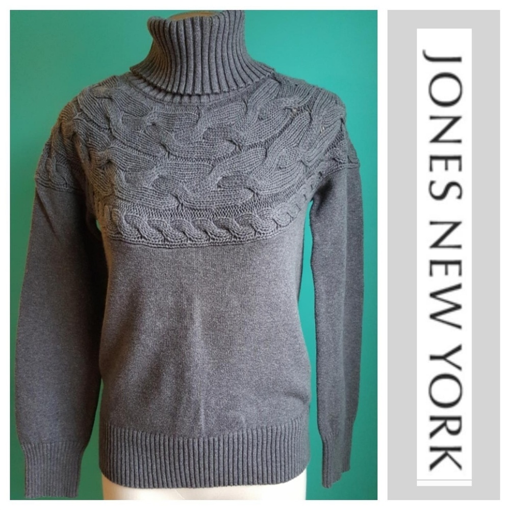 Jones New York Turtleneck Cashmere Sweater